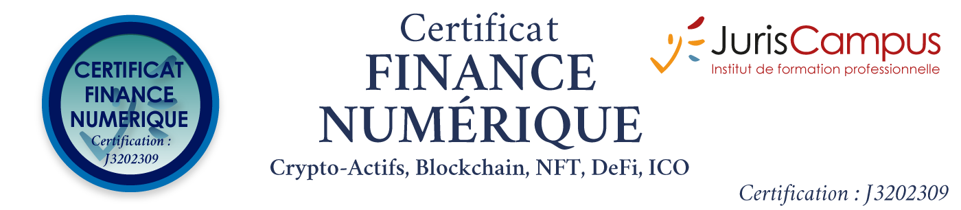Certificat FINANCE NUMÉRIQUE